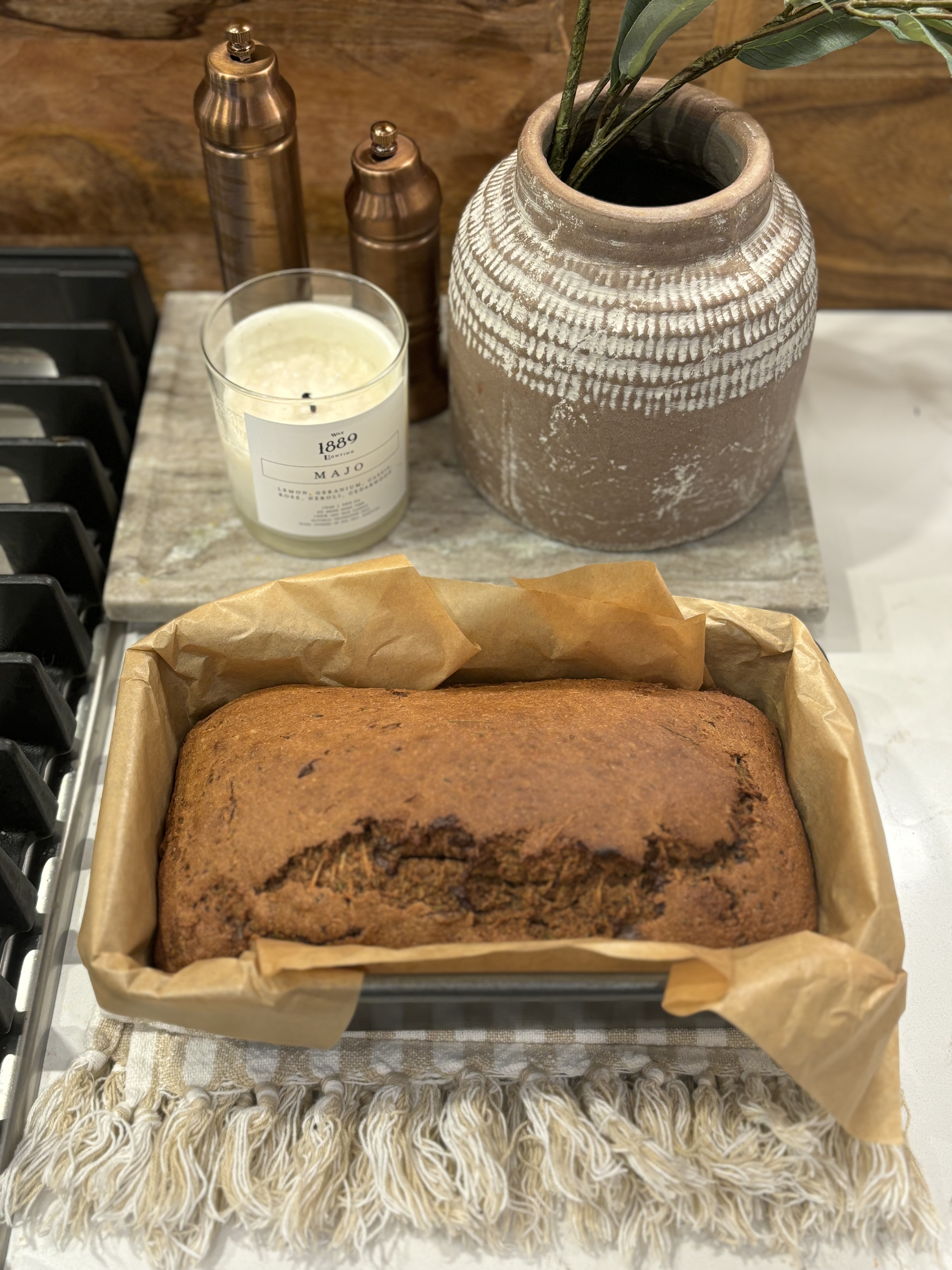 Lower Sugar Whole Wheat Zucchini Bread