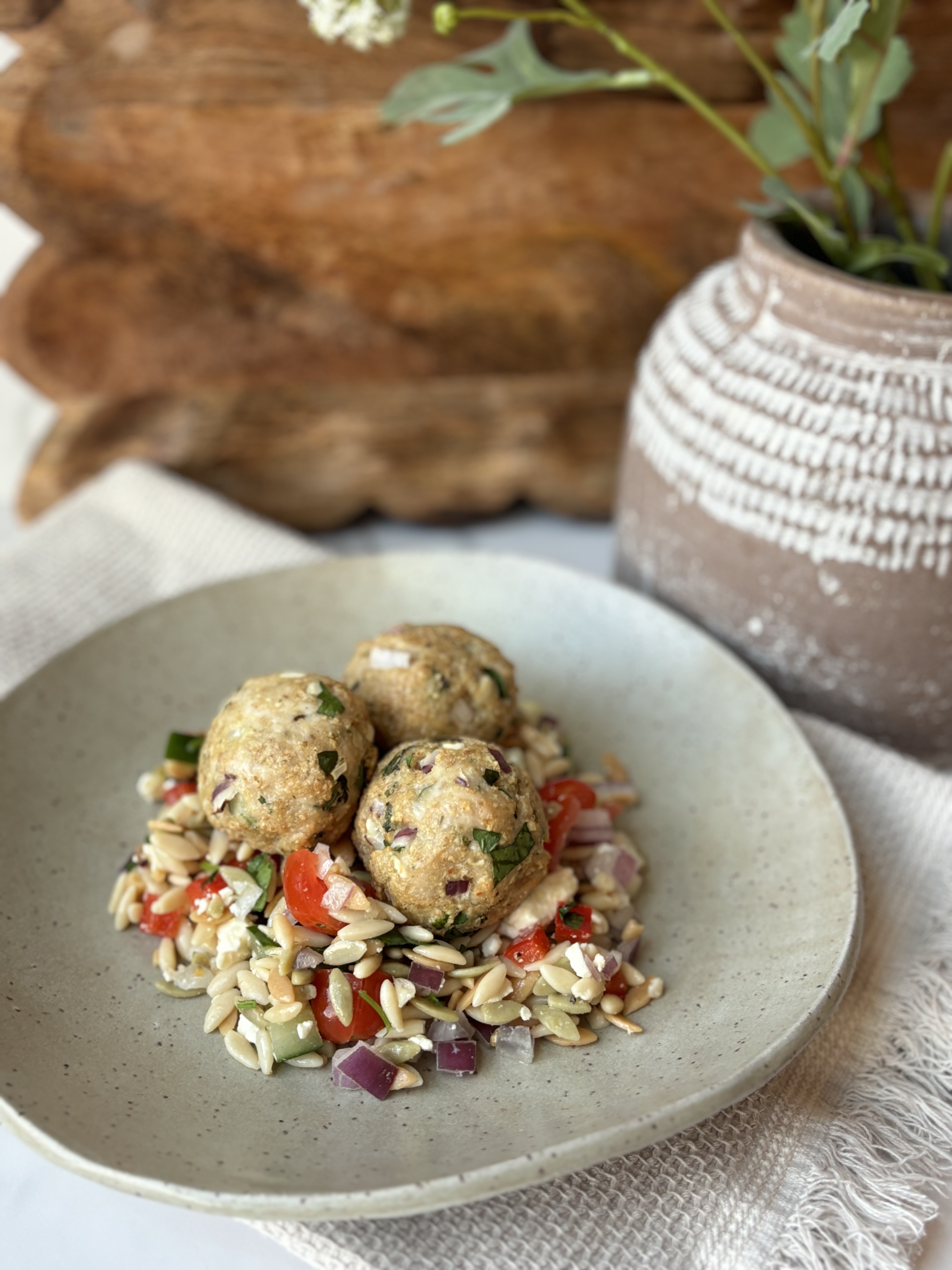 Greek Turkey Meatballs