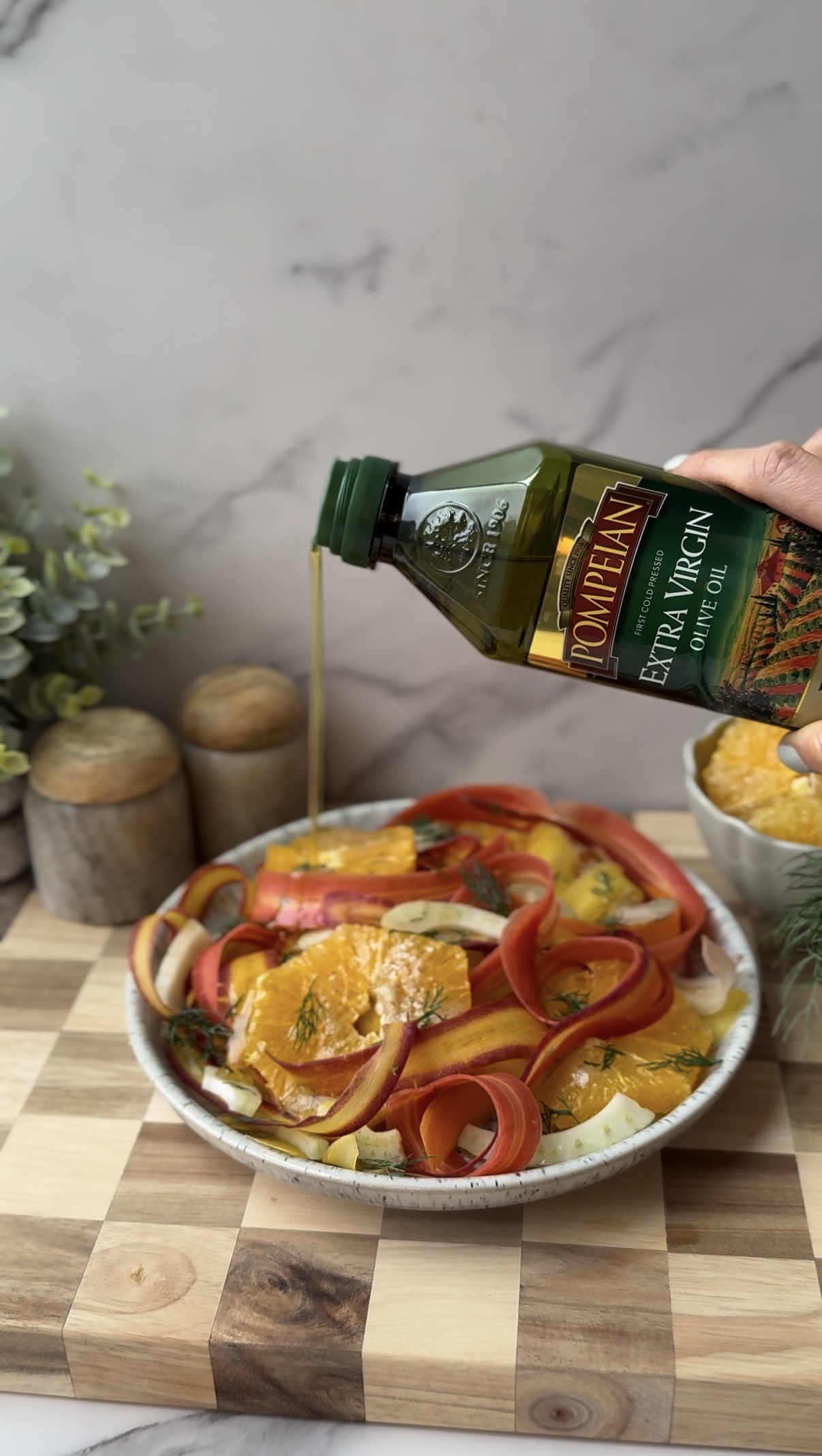 Rainbow Ribbon Salad