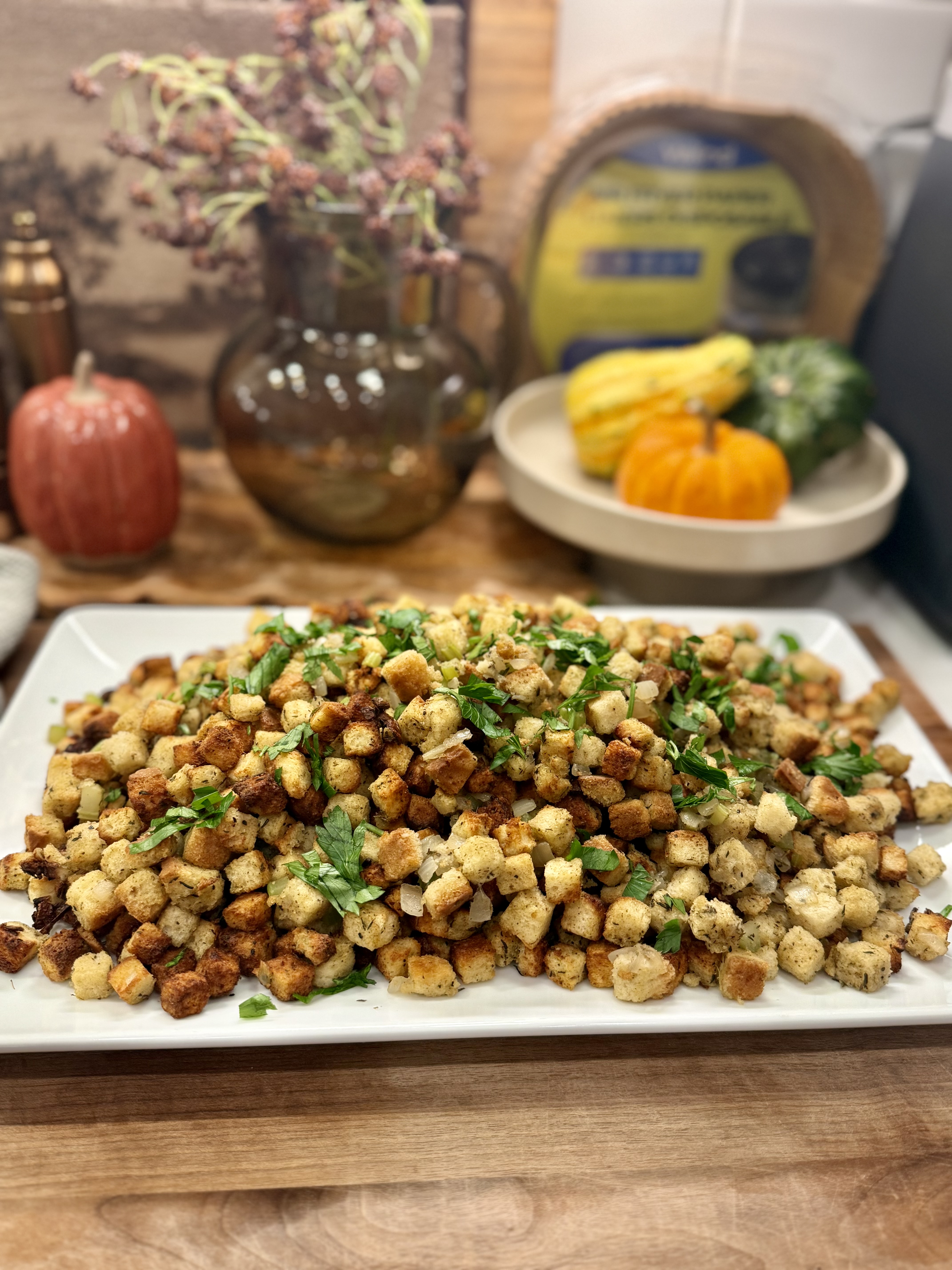 Easy Air Fryer Holiday Stuffing – No Mess, All the Flavor